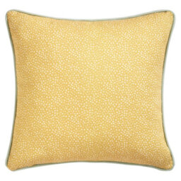 Fusion Daisy Soft Touch Daisy Print Duck Egg Velvet Filled Cushion - thumbnail 3