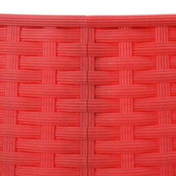 Vidaxl Christmastreeskirt Red 65 X 24 Cm Plastic - thumbnail 7