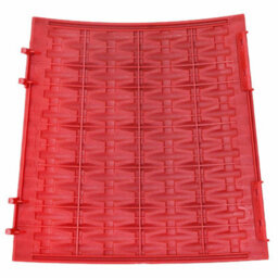 Vidaxl Christmastreeskirt Red 65 X 24 Cm Plastic - thumbnail 5