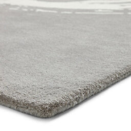 Grey Rug Handmade Luxurious Modern Plain Wool Abstract Rug For Bedroom & Living Room-120Cm X 170Cm - thumbnail 5