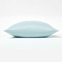 Homescapes Pastel Blue Herringbone Chevron Cushion Cover - thumbnail 3