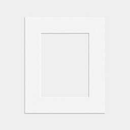 Ak Frames 12X10 White Picture Mounts To Fit 8X6 Aperture Size - Mount Board Only (No Frame Included) - thumbnail 1