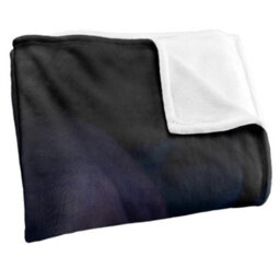 Royce Mcclure Silky Grim Reaper Supersoft Blanket Black/white (152Cm X 127Cm) - thumbnail 3