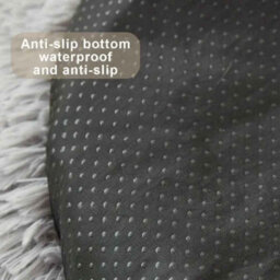 Donut Pet Bed, Soft Plush Calming Cat And Dog Bed, Washable Anti Anxiety Cushion - thumbnail 2