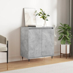 Berkfield Durable Sideboard Concrete Grey 60X35X70 Cm Engineered Wood - thumbnail 2