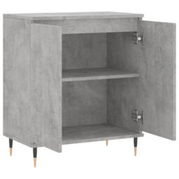 Berkfield Durable Sideboard Concrete Grey 60X35X70 Cm Engineered Wood - thumbnail 6