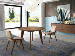 Angel Cerda Stylish Mink Leatherette Dining Chair - thumbnail 5