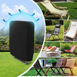 Folding Chair Cover 110X71Cm-Garden Chair Covers Reclining Sun Lounger Cover Outdoor - thumbnail 4