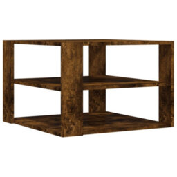 Walplus Coffee Table Smoked Oak 59.5X59.5X40 Cm Engineered Wood - thumbnail 5