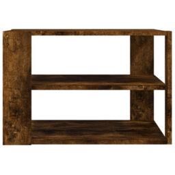 Walplus Coffee Table Smoked Oak 59.5X59.5X40 Cm Engineered Wood - thumbnail 4