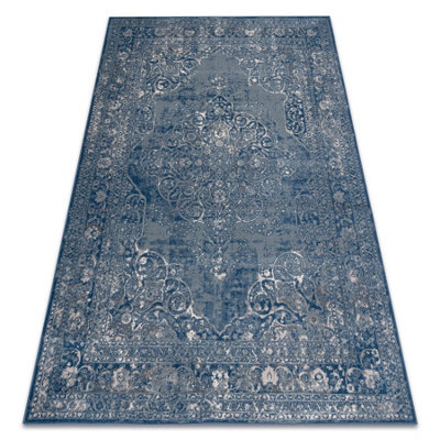 RugsX Carpet Wool Nain Ornament, Frame, Vintage 7599/51611 Blue / Beige  120X170 Cm - image 1