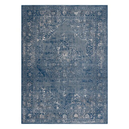 RugsX Carpet Wool Nain Ornament, Frame, Vintage 7599/51611 Blue / Beige  120X170 Cm - thumbnail 2