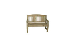 Forest Garden Harvington Wooden Garden 4Ft Bench - thumbnail 3