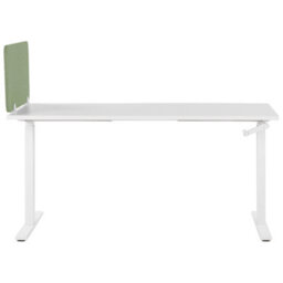 Beliani Desk Screen Wally Green - thumbnail 5