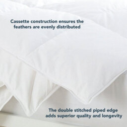 13.5 Tog Premium Goose Down King Duvet- Anti Allergy Cassette Construction (225 X 220 Cm) - thumbnail 4
