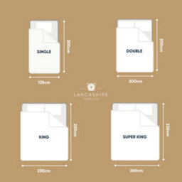 13.5 Tog Premium Goose Down King Duvet- Anti Allergy Cassette Construction (225 X 220 Cm) - thumbnail 2