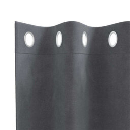 Berkfield Blackout Curtains With Eyelets 2 Pcs Super Light Grey Velvet - thumbnail 4