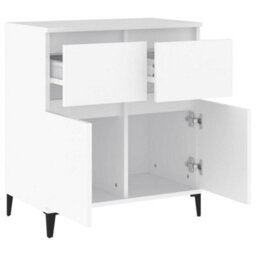 Berkfield Sideboard White 60X35X70 Cm Engineered Wood - thumbnail 6