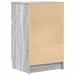 Berkfield Bedside Cabinets 2 Pcs Grey Sonoma 39X35X65 Cm Engineered Wood - thumbnail 9