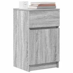 Berkfield Bedside Cabinets 2 Pcs Grey Sonoma 39X35X65 Cm Engineered Wood - thumbnail 4