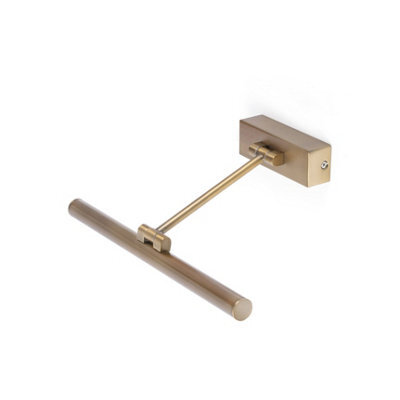 Luminosa Lighting Luminosa Magritte Led Anitque Brass Picture Wall Light 6W