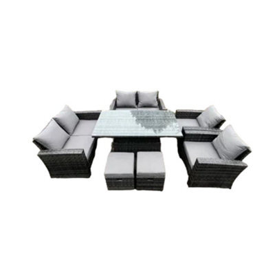 ABC Lincoln Rattan Outdoor Furniture 8 Seater - image 1