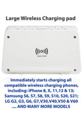 Grouptronics Gtq-Renew Wireless Charging Alarm Clock Radio With Dual Alarms And Usb Charging - thumbnail 5