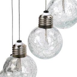 Solar-Powered Colour-Changing Crackle Glass Wind Chimes Waterproof Outdoor Led Lights For Gardens Patios & Yard Decor - thumbnail 7