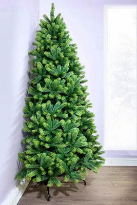 Christmas Tree World The 4Ft/120Cm Arbor Ultima Half Christmas Tree - image 1