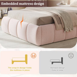 Matteo Pink Velvet Single Bed Frame With Hydraulic Lift Storage & Padded Headboard - 3Ft Children's Upholstered Bed (90X190Cm) - thumbnail 8