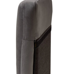 Beliani Grey Velvet Rocking Chair With Wooden Rockers And Metal Legs, W48 X D92 X H116Cm - thumbnail 8