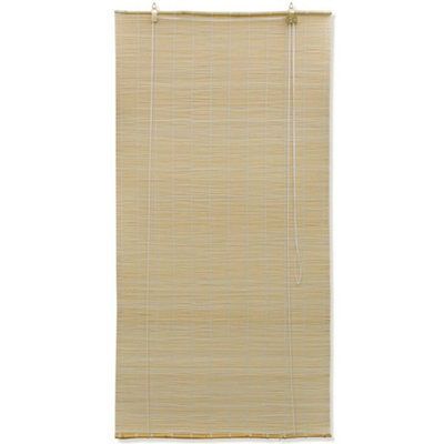 Berkfield Eco-Friendly Natural Bamboo Roller Blinds 140 X 160 Cm - image 1