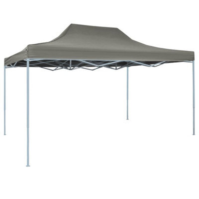 Berkfield Professional Folding Party Tent 3X4 M Steel Anthracite - image 1