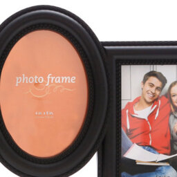 Orsina Luxe 4 Photo Black Plastic Photo Frame,multi-Frame For Wall Decor,unique 4 Distinct Layouts Poster Frame - thumbnail 3