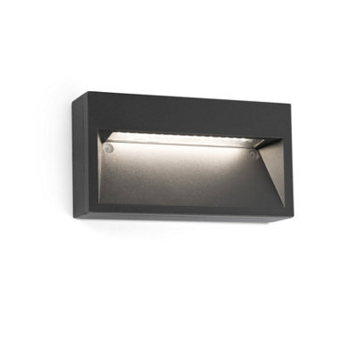 Luminosa Lighting Luminosa Path Led Outdoor Wall Light Dark Grey Ip44 - image 1