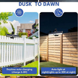 4 Pack Solar Powered Pir Motion Sensor Wall Lights 36 Led Outdoor Garden - thumbnail 9