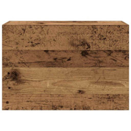 Walplus Bathroom Wall Cabinet Old Wood 60X25X40 Cm Engineered Wood - thumbnail 6