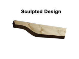 Arbor Garden Solutions Timber Pergola And Decking Complete Diy Kit, Sculpted Design (4.2M X 4.2M, Rustic Brown Finish) - thumbnail 6