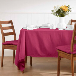 Homescapes Plum Tablecloth 178 X 300 Cm