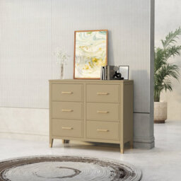 Palazzi 6 Drawer Chest Of Drawers Clay - thumbnail 1