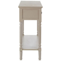 Orsina Grey Console Table For Hallway, Pine Wood  Wood Table For Home Décor With 3 Drawers - thumbnail 3