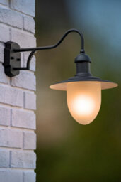 Lucide Aruba Outdoor Hanging Lantern Wall Light Black - thumbnail 4