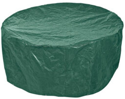 Draper Small Oval Patio Set Cover, Green Waterproof Outdoor Furniture Table Cover, 1500 X 900mm - thumbnail 1