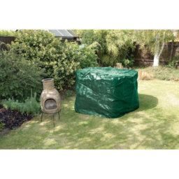 Draper Small Oval Patio Set Cover, Green Waterproof Outdoor Furniture Table Cover, 1500 X 900mm - thumbnail 3