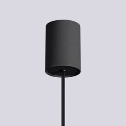 Luminosa Lighting Luminosa Halo Slim Pendant Ceiling Light Black 1X G9 - thumbnail 5