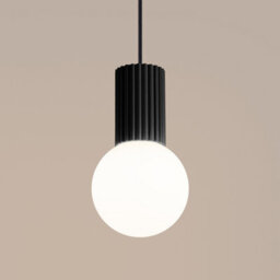 Luminosa Lighting Luminosa Halo Slim Pendant Ceiling Light Black 1X G9 - thumbnail 3