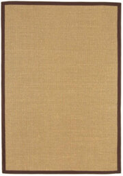 Chocolate Bordered Plain Modern Easy To Clean Rug For Dining Room Bed Room And Living Room-240Cm X 340Cm - thumbnail 1
