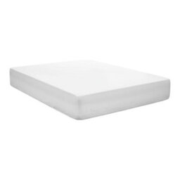 Living And Home Double Size Waterproof Fully Mattress Encasement Protector Jersey Knit Fabric Pure White 135Cm X 190Cm X 40Cm - thumbnail 4