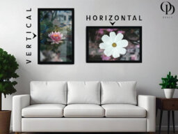 Black Mdf Picture Frame 70X100 Cm Flat Style Mdf, Shatter-Resistant Perspex, Strong Metal Clips, Sawtooth Hanger, Wall Display - thumbnail 6