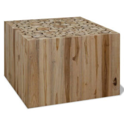Berkfield Coffee Table Genuine Teak 50X50X35 Cm